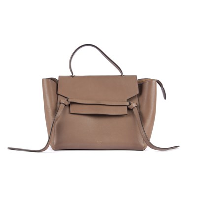 Lot 34 - Celine, a Mini Belt bag, crafted from taupe...