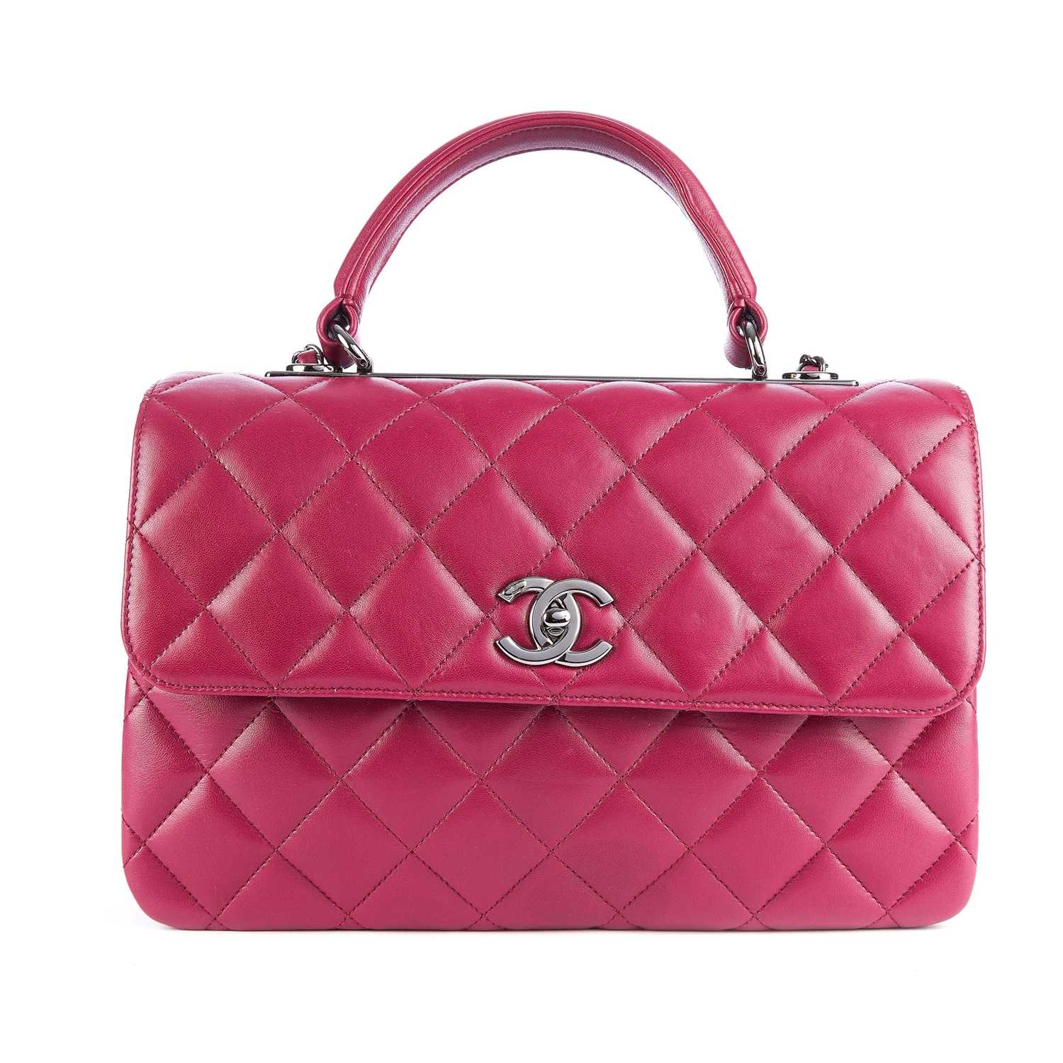Lot 45 - Chanel, a Trendy CC Flap handbag, crafted from...