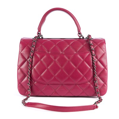 Lot 45 - Chanel, a Trendy CC Flap handbag, crafted from...