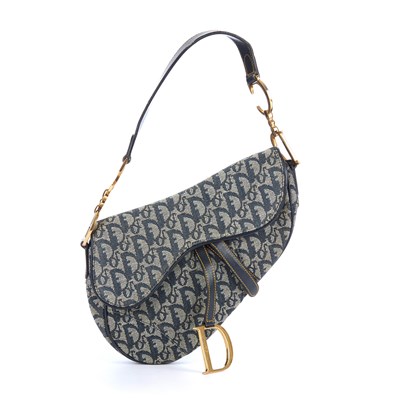 Lot 73 - Christian Dior, a Saddle handbag, featuring...