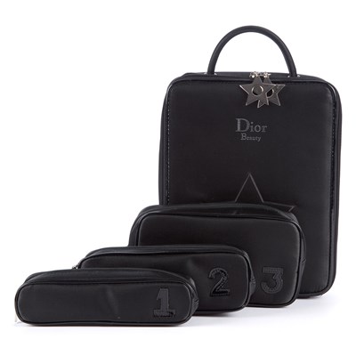 Lot 75 - Christian Dior, a black nylon beauty cosmetics...
