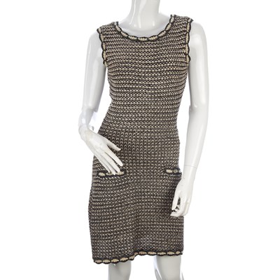 Lot 78 - Christian Dior, a woven silk dress, featuring...