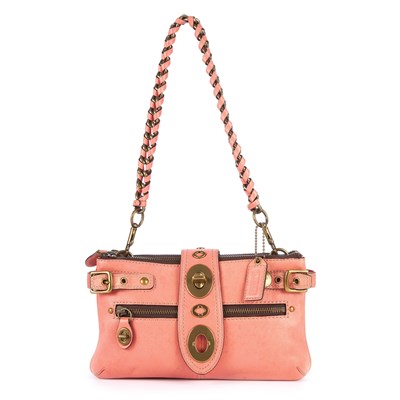 Lot 86 - Coach, a Legacy Bridget handbag, crafted from...