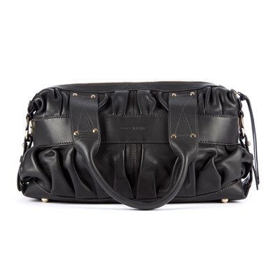 Lot 94 - Coccinelle, a black leather handbag, designed...