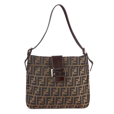 Lot 105 - Fendi, a Front Pocket shoulder bag, crafted...