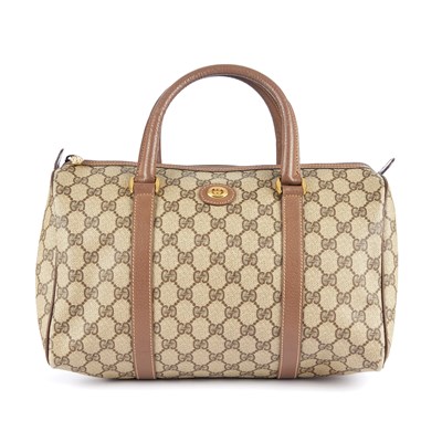 Lot 123 - Gucci, a vintage supreme Boston bag, designed...
