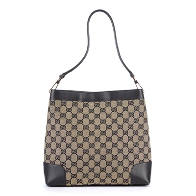 Lot 142 - Gucci, a signature top handle handbag,...