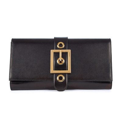 Lot 145 - Gucci, a large Lady Buckle clutch, crafted...