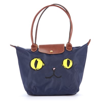 Lot 197 - Longchamp, a limited edition Le Pliage Miaou...