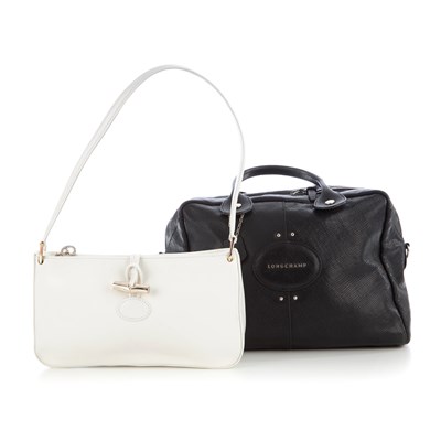 Lot 198 - Longchamp, two leather handbags, to include a...