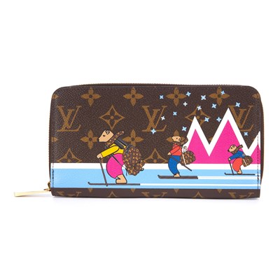 Lot 227 - Louis Vuitton, a Bears On Skis Zippy wallet,...