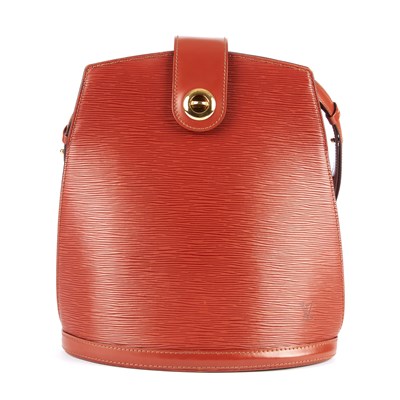 Lot 239 - Louis Vuitton, a tan epi Cluny handbag,...