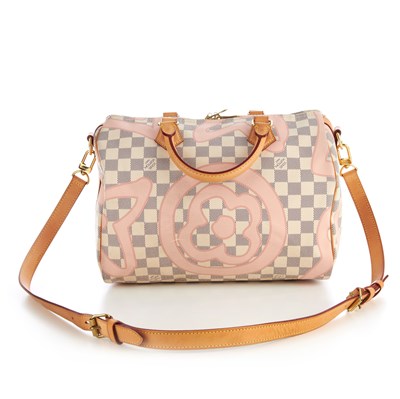 Lot 253 - Louis Vuitton, a limited edition damier azur...