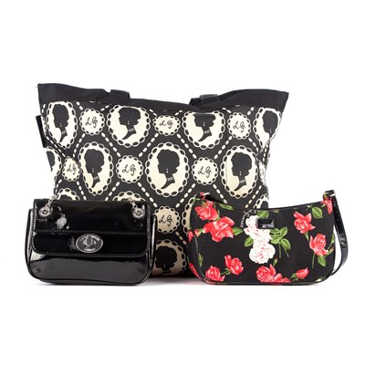 Lot 257 - Lulu Guinness, three handbags, to include a...