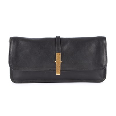 Lot 262 - Marc by Marc Jacobs, a long black leather...