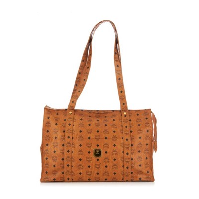 Lot 263 - MCM, a large Visetos shopping tote, designed...