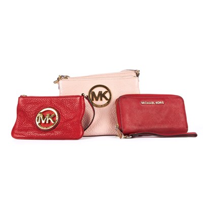 Lot 270 - Michael Kors, a Fulton crossbody handbag and...
