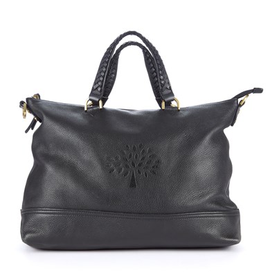 Lot 286 - Mulberry, a black Effie handbag, designed with...