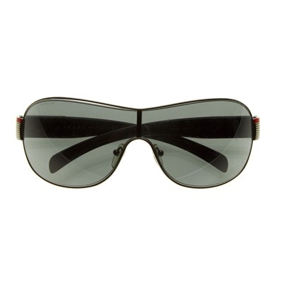 Lot 312 - Prada, a pair of Shield sunglasses, featuring...
