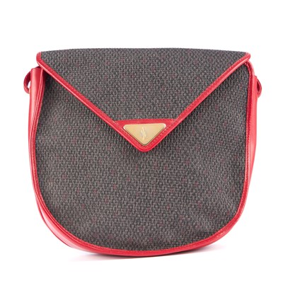Lot 349 - Yves Saint Laurent, a vintage handbag,...