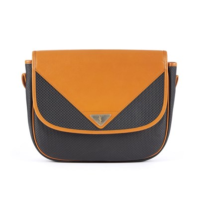 Lot 350 - Yves Saint Laurent, a vintage flap handbag,...