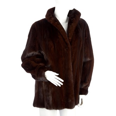 Lot 368 - Blackglama, a ranch mink jacket, featuring a...