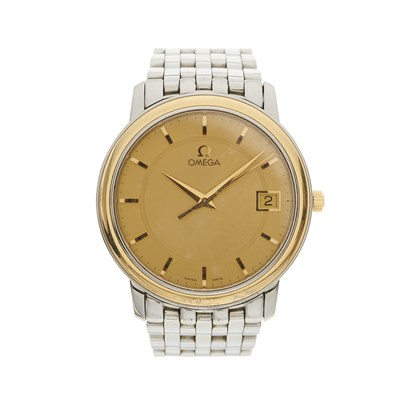 Lot 444 - Omega, a stainless steel and 18ct gold De...