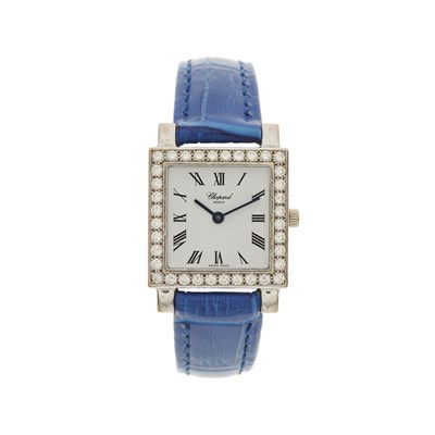 Lot 448 - Chopard, an 18ct gold Classique wrist watch,...
