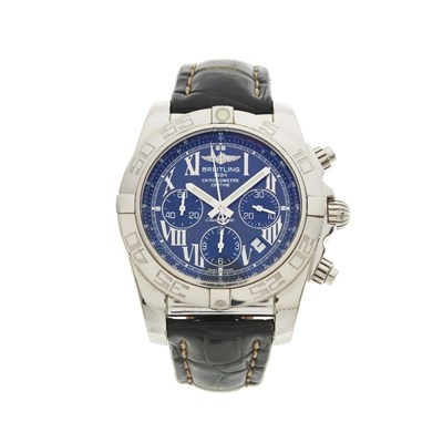 Lot 451 - Breitling, a stainless steel Chronomat 44...