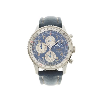 Lot 452 - Breitling, a limited edition stainless steel...