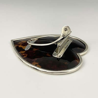 Lot 283 - A George V novelty silver and tortoiseshell...