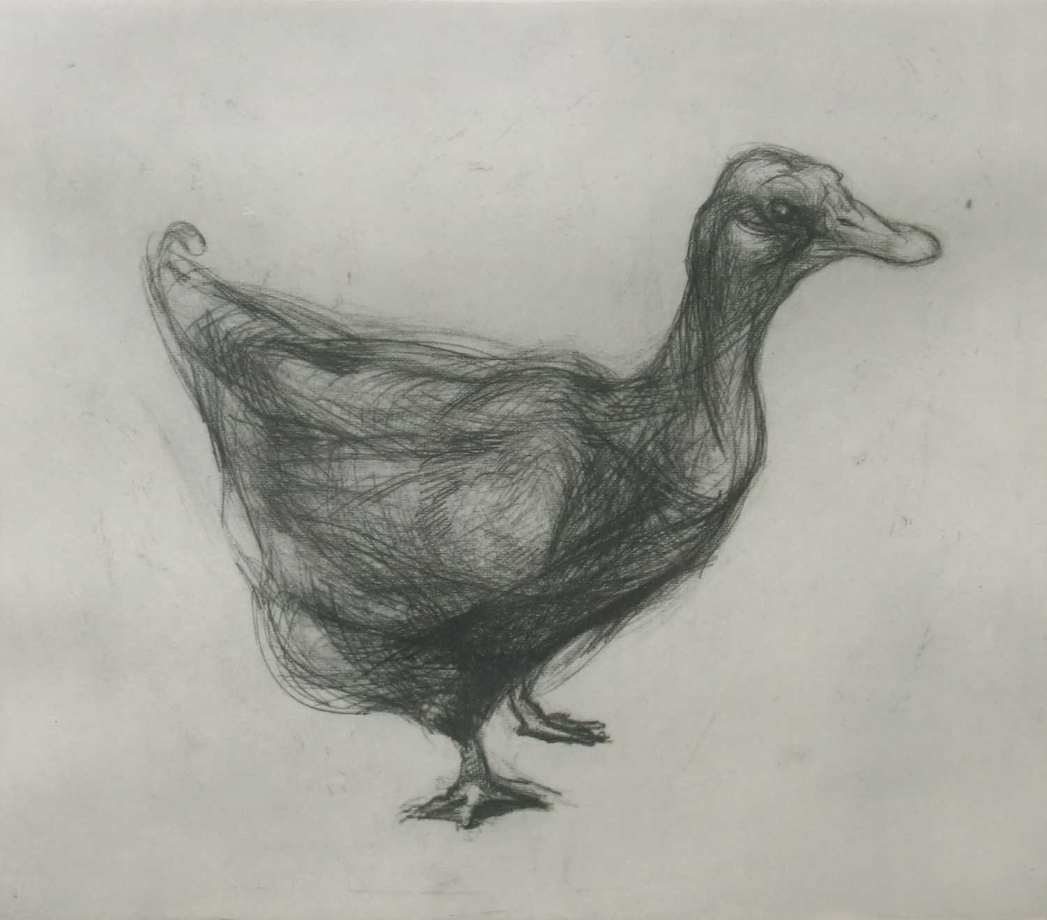 Lot 409 - Nicola Hicks M.B.E. (British, 1960), Duck,...