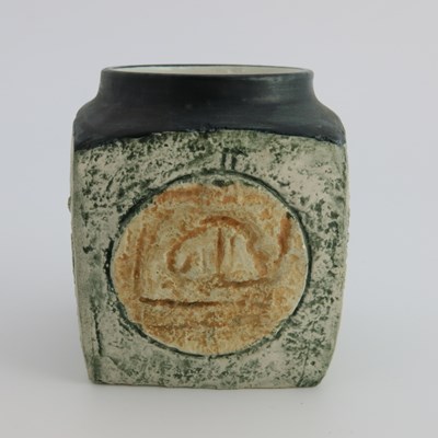 Lot 872 - Sue Lowe for Troika, an art pottery textured...