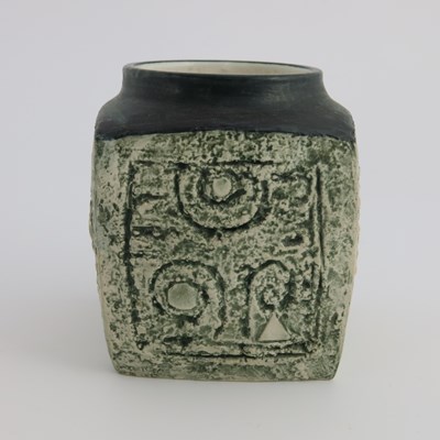 Lot 872 - Sue Lowe for Troika, an art pottery textured...