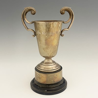 Lot 278 - The Furlong Cup. 
An Elizabeth II silver...