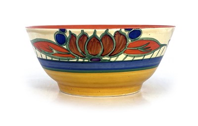 Lot 742 - Clarice Cliff for Wilkinson, a Lily bowl,...