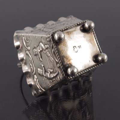 Lot 31 - A Dutch silver basket, import marks for London...
