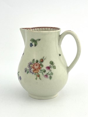 Lot 1002 - An English porcelain sparrow beak cream jug,...