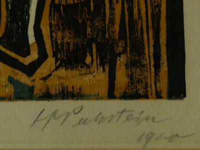 Lot 713 - Max Pechstein (German, 1881-1955), Zwiesprache-...