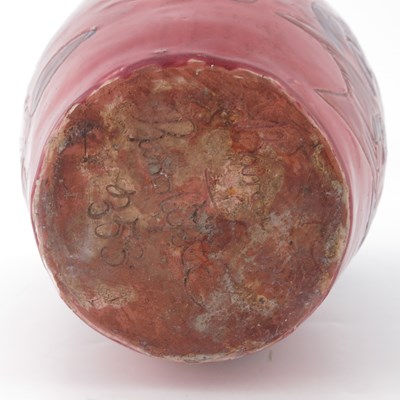Lot 973 - William Baron, a Barnstaple art pottery vase,...