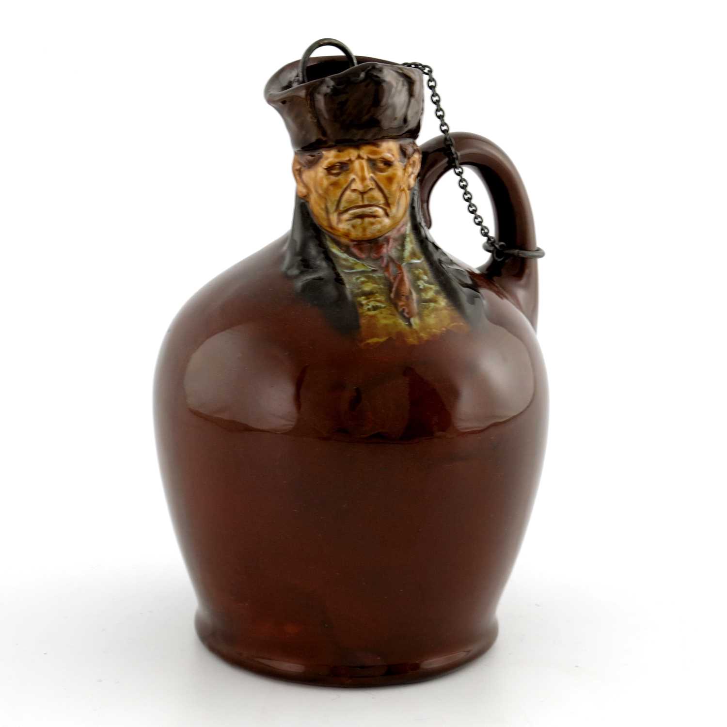 Lot 1090 - A Royal Doulton Kingsware whisky flagon, Bill...