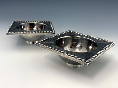 Lot 65 - Two Revivalist silver bowls, Brook and Son,...