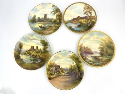 Lot 771 - Rushton et al for Royal Worcester, five...