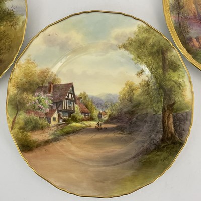 Lot 771 - Rushton et al for Royal Worcester, five...
