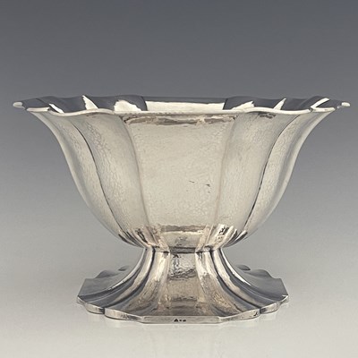 Lot 107 - Franz Bibus, a large Art Deco silver...