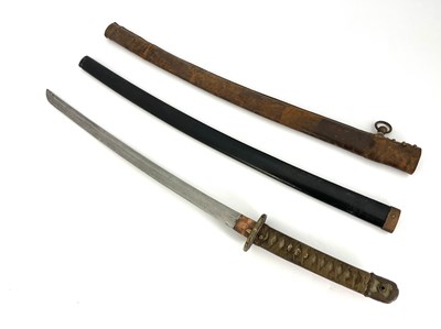 Lot 282 - A Second World War Japanese Shin-gunto Army...