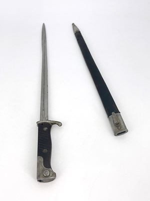 Lot 276 - A First World War German M1898 Mauser sword...