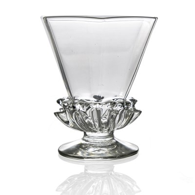 Lot 576 - A Jugendstil historical revival wine glass,...