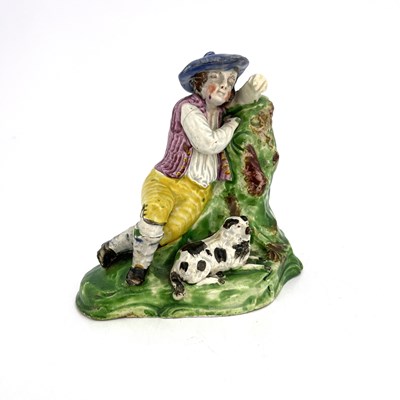 Lot 841 - A Staffordshire pottery pearlware figure,...