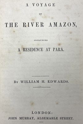 Lot 285 - Edwards, William H, 1847, A Voyage up the...